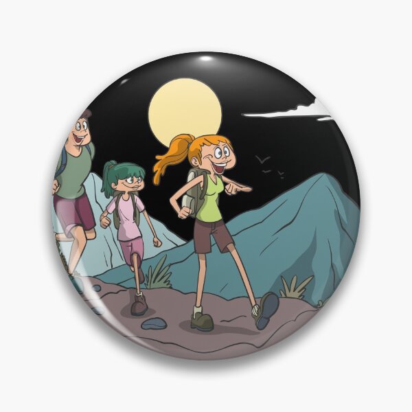 Item preview, Family hiking in the mountains designed and sold by Monkey Ful.