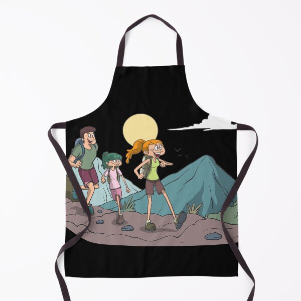Item preview, Family hiking in the mountains designed and sold by Monkey Ful.