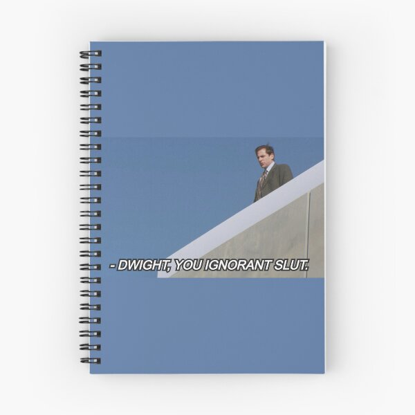 Item preview, The Office Dwight You Ignorant Slut Michael Scott designed and sold by komedykrab.