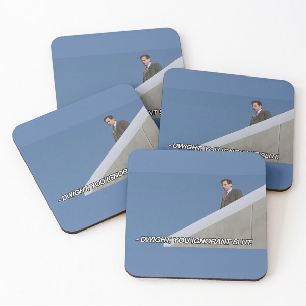 Item preview, The Office Dwight You Ignorant Slut Michael Scott designed and sold by komedykrab.