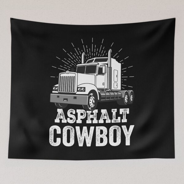 Item preview, Asphalt Cowboy designed and sold by Wide Turn Gang.