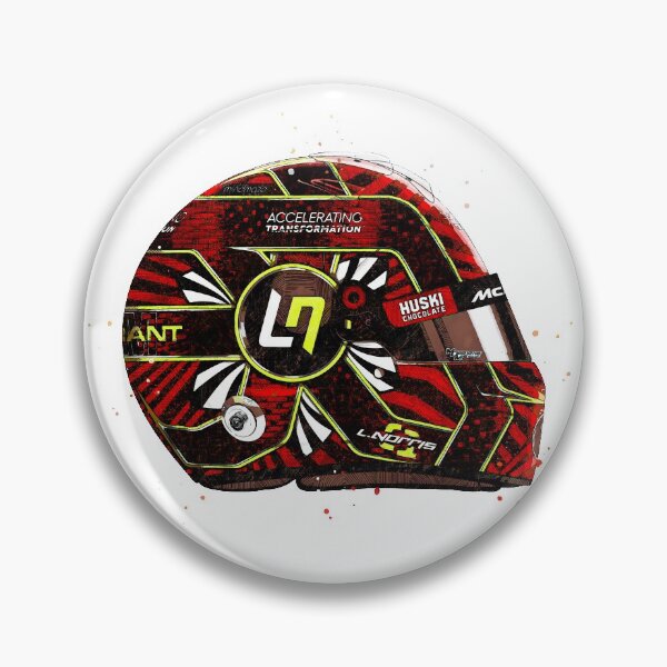 Item preview, F1 2020 Lando Norris McLaren Racing Sakhir Crash Helmet designed and sold by d25bev.