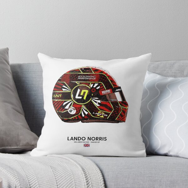 Item preview, F1 2020 Lando Norris McLaren Racing Sakhir Crash Helmet designed and sold by d25bev.