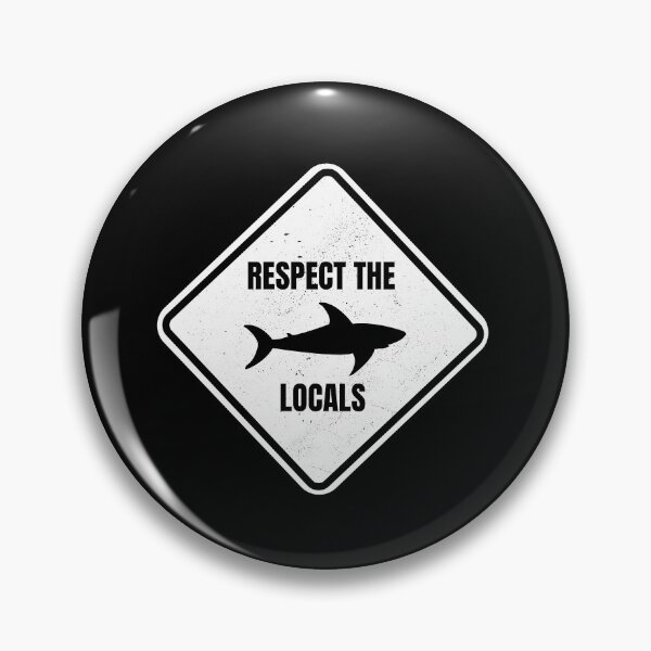 Item preview, Respect the Locals - Sharks Distressed designed and sold by KarolinaPaz.