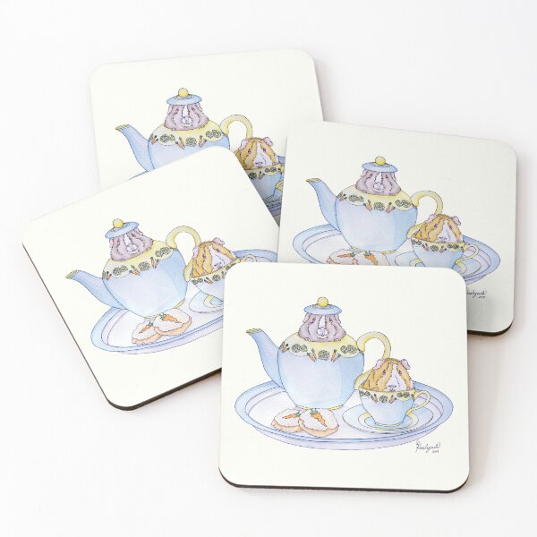 Item preview, Teacup (Guinea) Pigs designed and sold by cupofcolour.