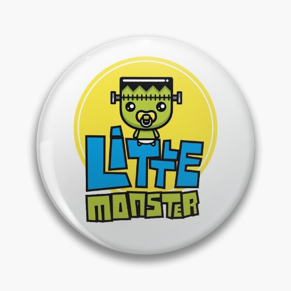 Item preview, Little Monster Baby Boy Girl Gift Idea Funny Cute designed and sold by teeseeds.