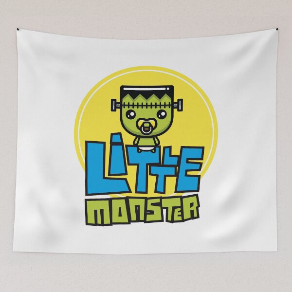 Item preview, Little Monster Baby Boy Girl Gift Idea Funny Cute designed and sold by teeseeds.