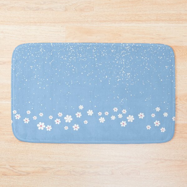 Item preview, Flowers In The Mist_Blue Background designed and sold by leBoosh-Designs.