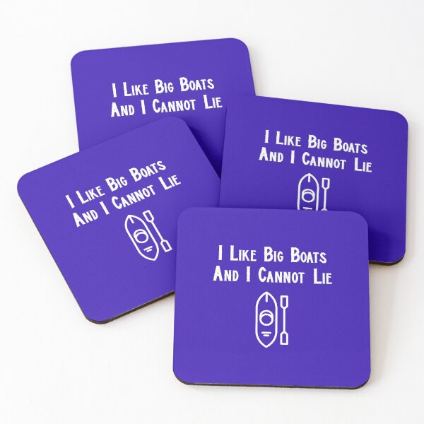 Item preview, I Like Big Boats and I Cannot Lie designed and sold by Coolshirts262.