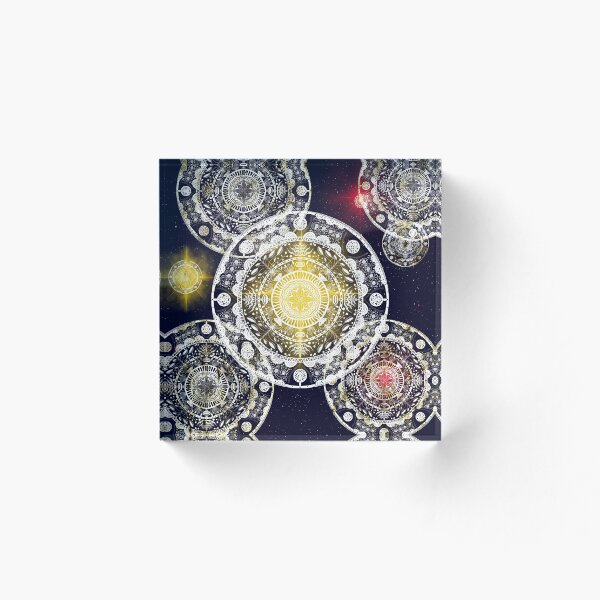 Artikelvorschau, Mandala-Planeten entworfen und verkauft von HeyMim.