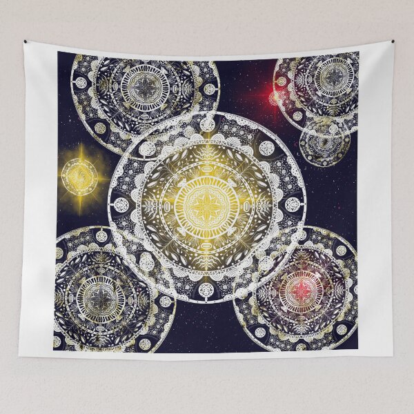 Item preview, Mandala Planets designed and sold by HeyMim.