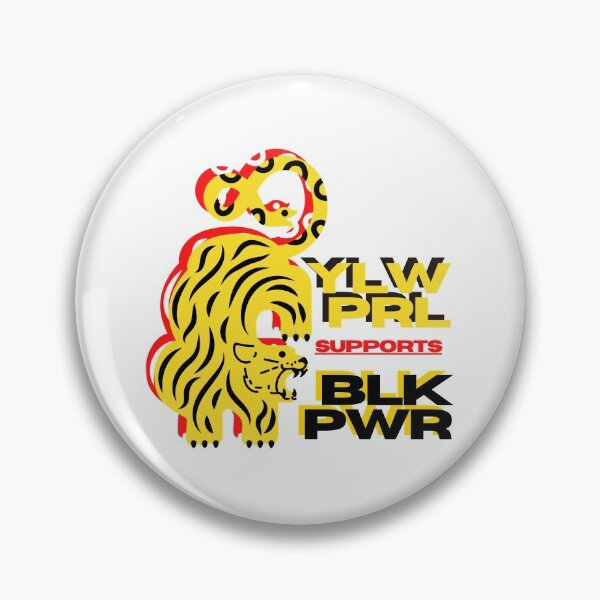 Item preview, yellow peril supports black power black lives matter designed and sold by marcadao99.