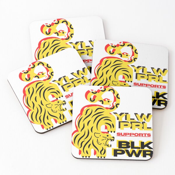 Item preview, yellow peril supports black power black lives matter designed and sold by marcadao99.