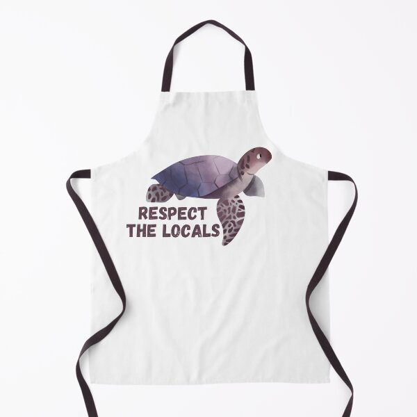 Item preview, Respect the Locals - Sea Turtle Watercolor designed and sold by KarolinaPaz.