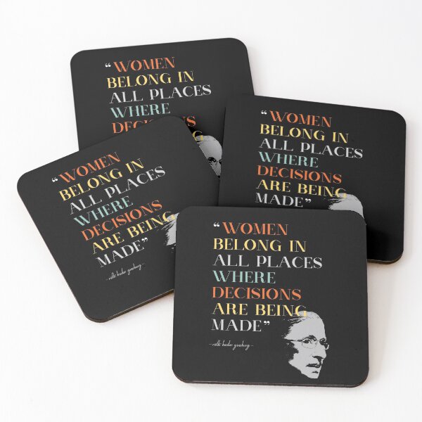 Item preview, RBG Quotes designed and sold by SurfolioPrints.
