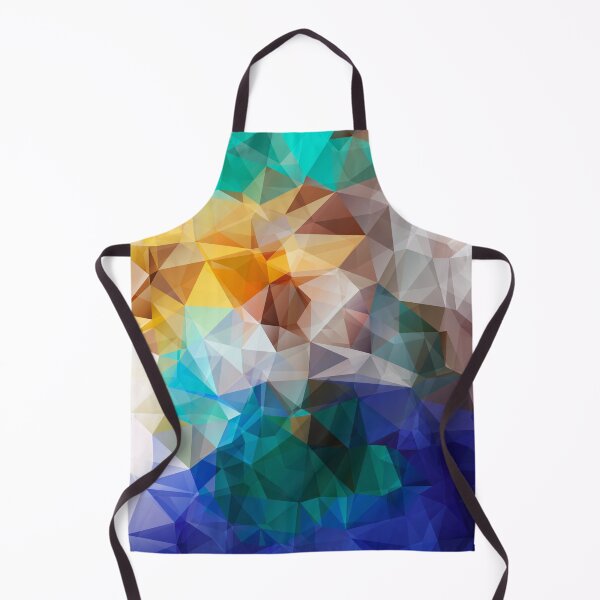Item preview, Abstract background of triangles polygon print. Bright design colors designed and sold by fuzzyfox.