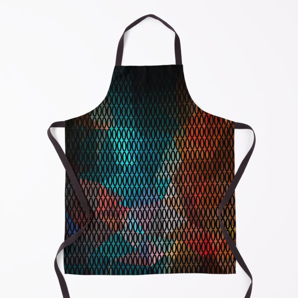Item preview, Abstract print of triangles polygon print. Bright dark design colors designed and sold by fuzzyfox.