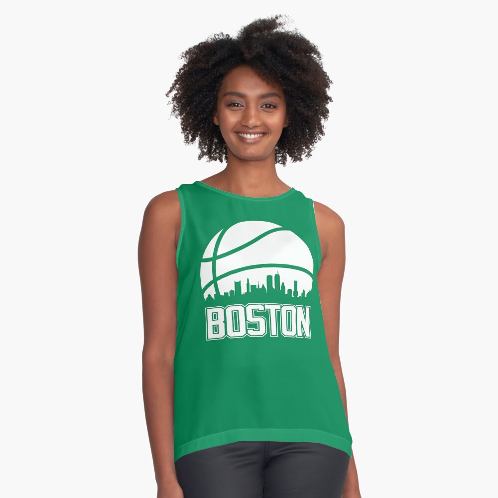 New Retro Celtics Basketball Boston City Skyline Tank Top Gym wear  bodybuilding t shirt - AliExpress