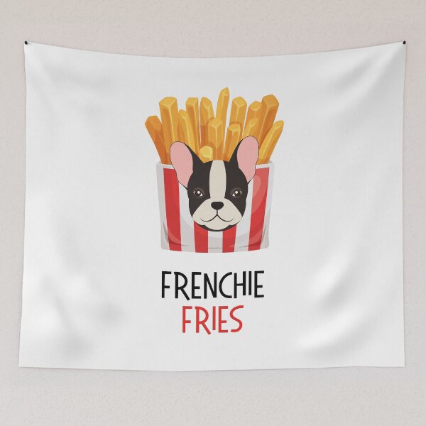 Item preview, Frenchie Fries - French Bulldog  designed and sold by ShawnDzign.