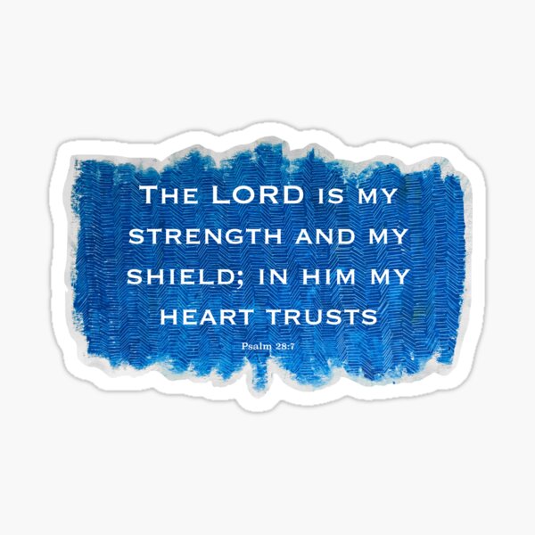 Psalm 28: 7 Colorable Stickers [Book]