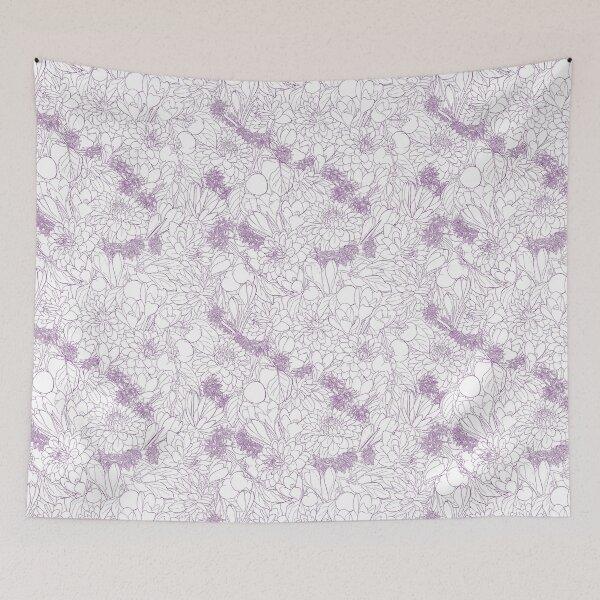 Item preview, Autumn Bouquet - Plum designed and sold by JenelleyBeanDes.