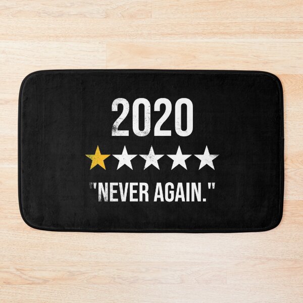 Item preview, 2020 One Star Rating - Never Again designed and sold by Illustragrump.