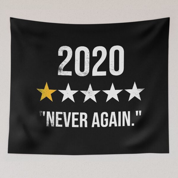 Item preview, 2020 One Star Rating - Never Again designed and sold by Illustragrump.
