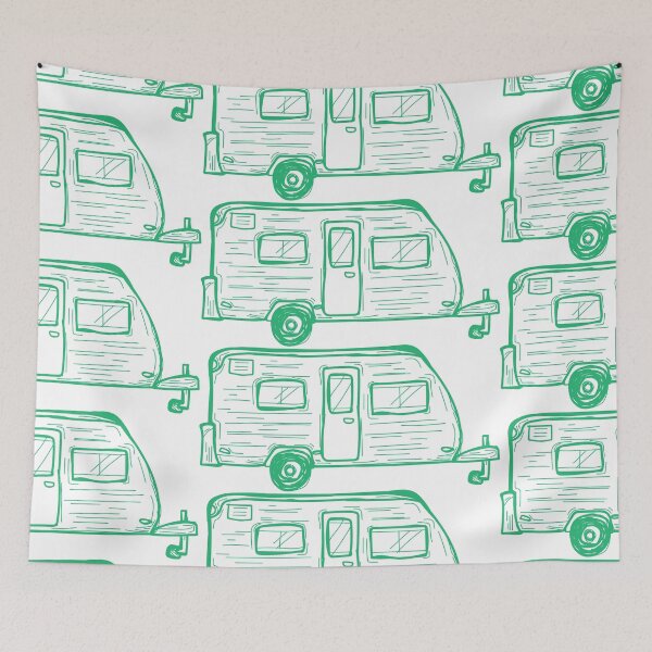 Item preview, Green Camper designed and sold by LadyMayDesigns9.