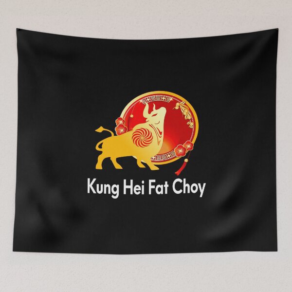 Item preview, kung hei fat choy chinese new year year of the ox 2021 designed and sold by Dream Imagine Create ..