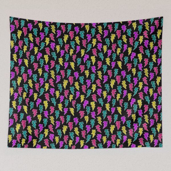 Item preview, Neon Lightning Bolts  designed and sold by lizsawyerdesign.