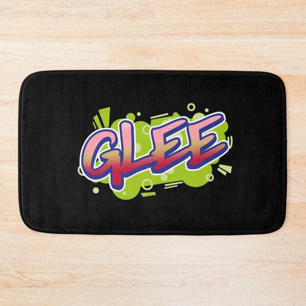 Item preview, Glee Text Based Red Green designed and sold by Life Is Beautiful.