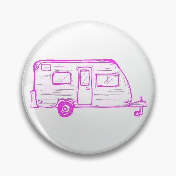 Item preview, Hot Pink Camper designed and sold by LadyMayDesigns9.