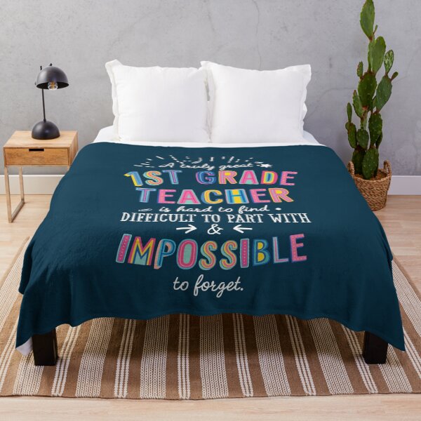 Item preview, A truly Great 1st Grade Teacher Gift - Impossible to forget designed and sold by betternotes.
