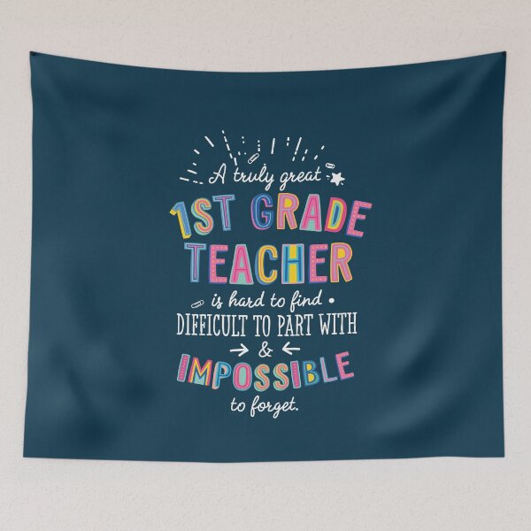 Item preview, A truly Great 1st Grade Teacher Gift - Impossible to forget designed and sold by betternotes.
