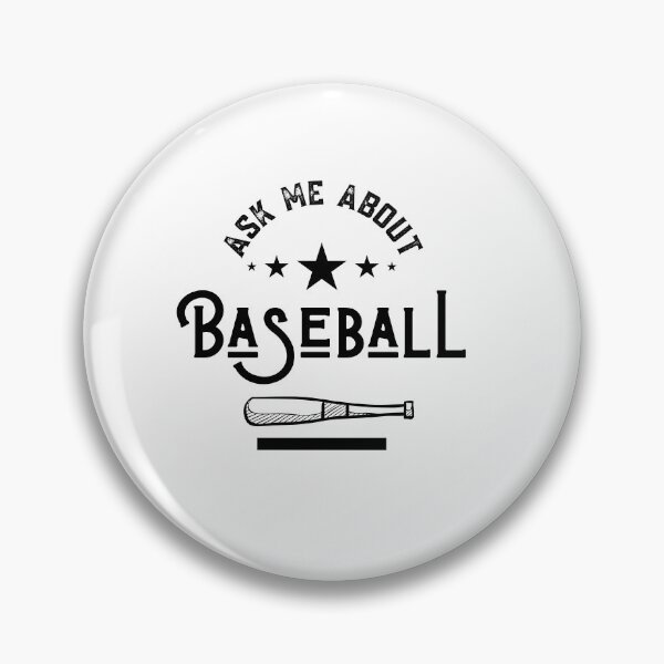 Item preview, Ask Me About Baseball  designed and sold by Sutra-Lotus-Co.