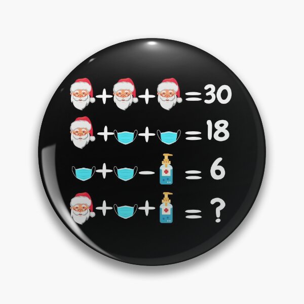 Item preview, Christmas Math Quiz designed and sold by crazy merchs.