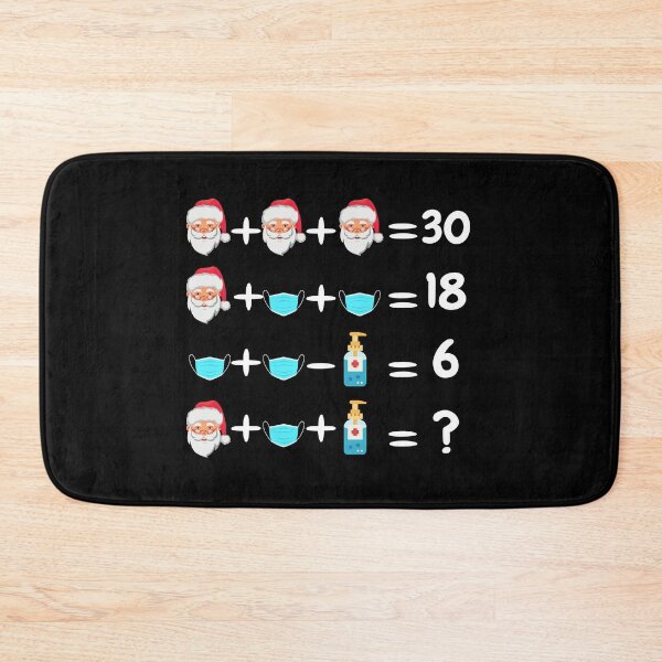 Item preview, Christmas Math Quiz designed and sold by crazy merchs.