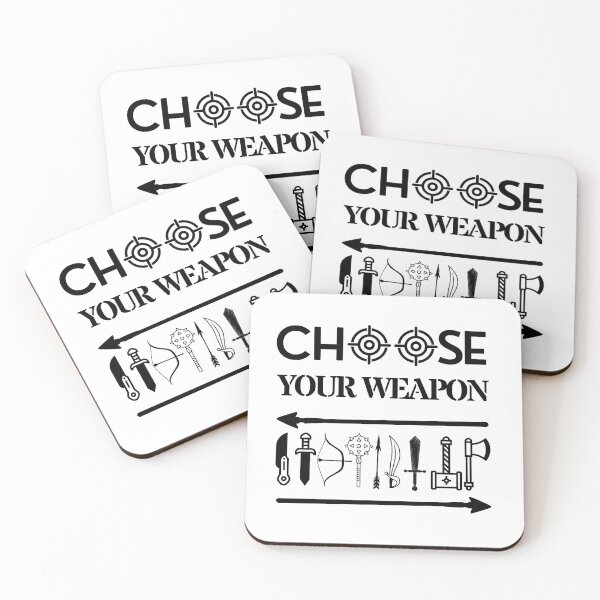 Item preview, Choose your Weapon, Funny Hunting gift designed and sold by AmazingEcraft.