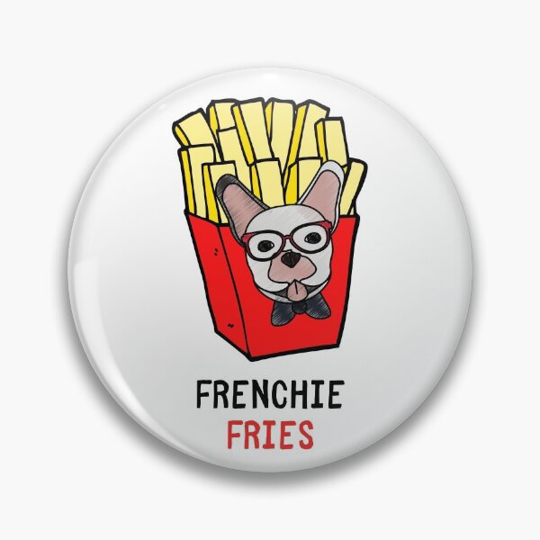 Item preview, Frenchie Fries - French Bulldog  designed and sold by ShawnDzign.