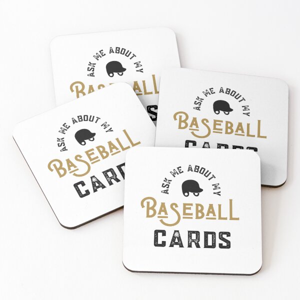 Item preview, Ask Me About Baseball Cards designed and sold by Sutra-Lotus-Co.