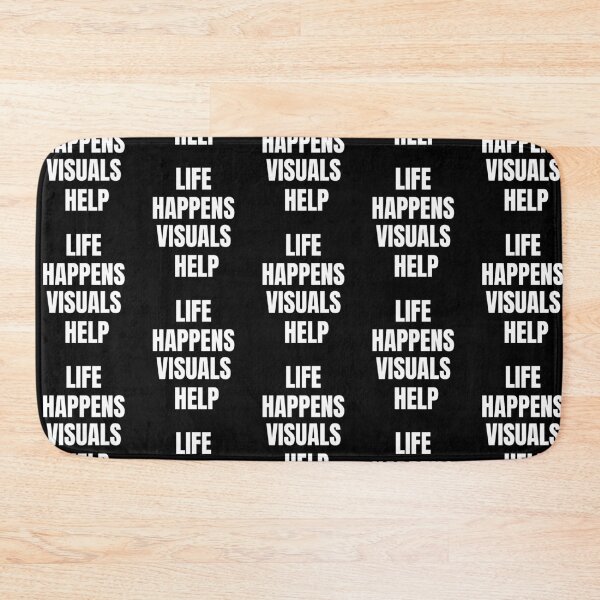 Item preview, Life Happens Visuals Help  designed and sold by inmyzone.