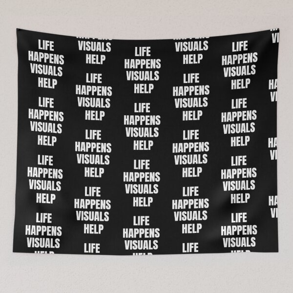 Item preview, Life Happens Visuals Help  designed and sold by inmyzone.