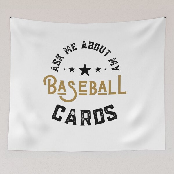 Item preview, Ask Me About Baseball Cards designed and sold by Sutra-Lotus-Co.