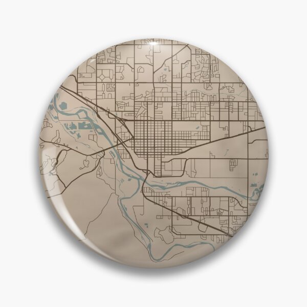 Item preview, Grand Junction Sepia Map designed and sold by CPTVDesign.