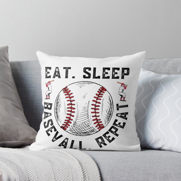Item preview, Eat Sleep Baseball Repeat designed and sold by Sutra-Lotus-Co.