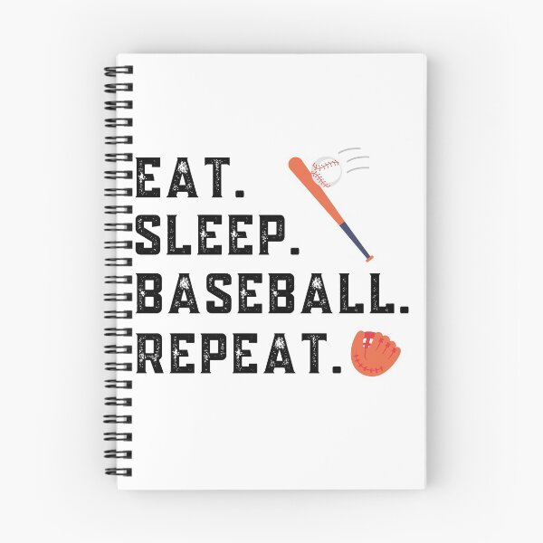 Item preview, Eat Sleep Baseball Repeat designed and sold by Sutra-Lotus-Co.