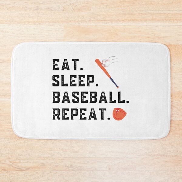 Item preview, Eat Sleep Baseball Repeat designed and sold by Sutra-Lotus-Co.