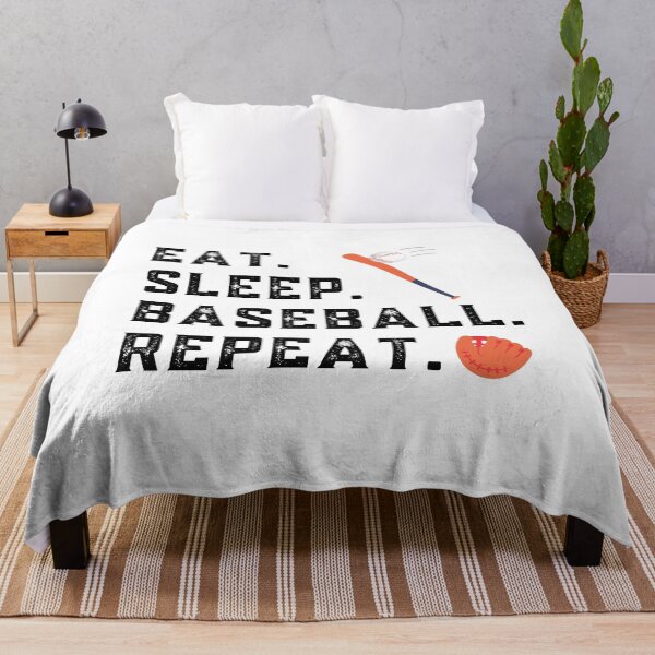 Item preview, Eat Sleep Baseball Repeat designed and sold by Sutra-Lotus-Co.