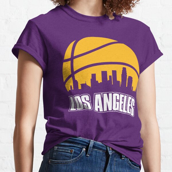 Moment Dunk Vintage Player Los Angeles Lakers Basketball T-Shirt