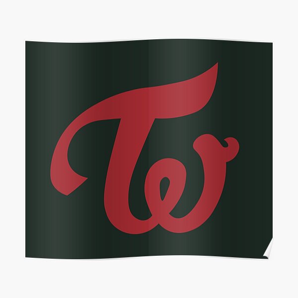 Twice Logo Posters Redbubble